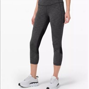 New Lululemon Pace Rival Crop 22” Sz.6